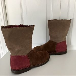 Vintage Suede Boots Y2K